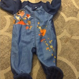 Disney Blue One Piece with Whimsical Accents